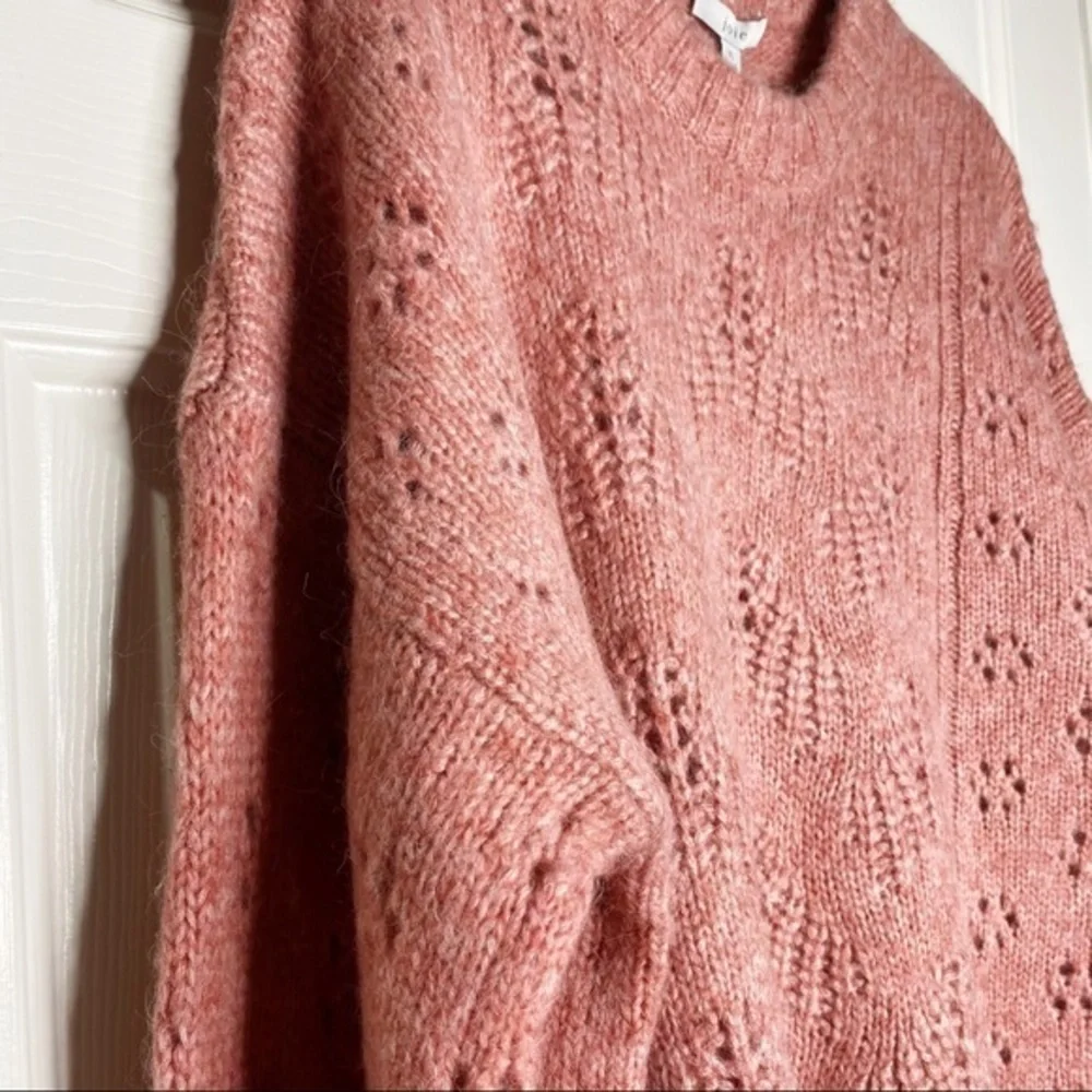 Joie Revolve Lihui Wool Alpaca Sweater in Tulip NWT